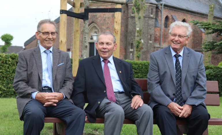 Aloys, Paul und Gerhard Janßen (v.l.)